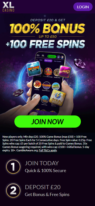 XL Casino Mobile screenshot